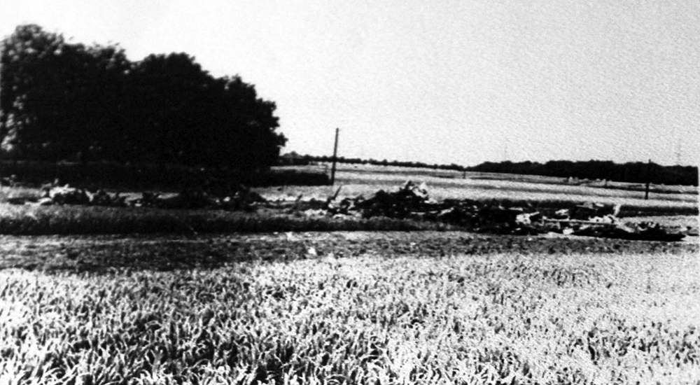 EF887 Crash Location